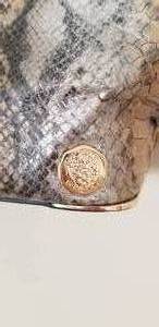 lot 34 image: Vince Camuto Faux Python Handbag