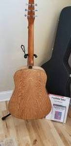 lot 3 image: Seagull S6 Original Acoustic Guitar with Case and Stand