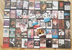 lot 74 image: 70s Cassette Tape Collection, Lot of 55