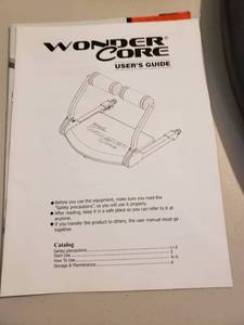 lot 120 image: Smart Wonder Core Ab Workout Machine