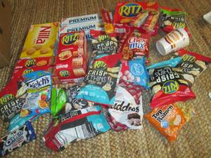 Various Snacks (Cookie & Crackers) ...