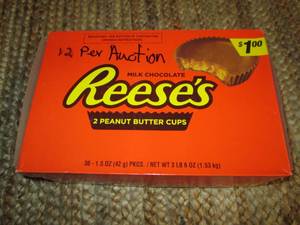 Case of 36 Reeses Peanut Butter Cu...