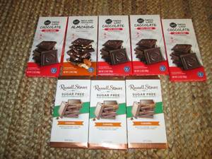Dark Chocolate Candy Bars See Phot...