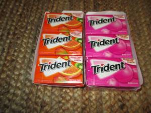 Trident Bubble Gum & Tropical Twist...
