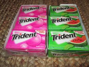 Trident Watermelon Twist & Bubble G...