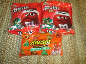 (2) M& Ms Milk Chocolate 38 ozEA....