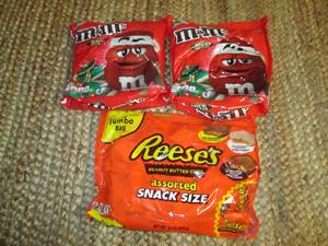 (2) M& Ms Milk Chocolate 38 ozEA....