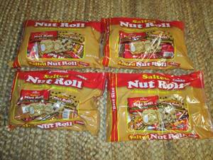 (4) Petersons Nut Roll Combo Packs...