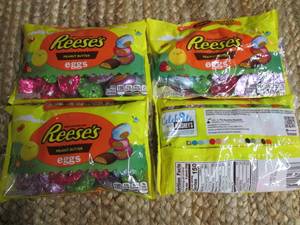 (4) Reeses Eggs Packages 10-PLT...