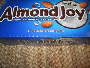 Case of Almond Joy Candy Bars 10-P...