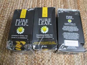 (3) Pure Leaf Chamomile Herbal Tea ...