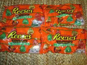 (4) Reeses Minatures Packages 1-F...