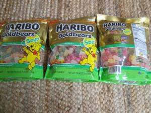 (3) Haribo Gold Bears (Sour) 1-FLR...