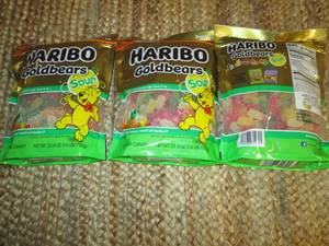 (3) Haribo Gold Bears (Sour) 1-FLR...