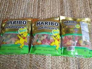 (3) Haribo Gold Bears (Sour) 1-FLR...