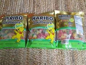 (3) Haribo Gold Bears (Sour) 1-FLR...