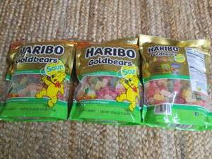 (3) Haribo Gold Bears (Sour) 1-FLR...