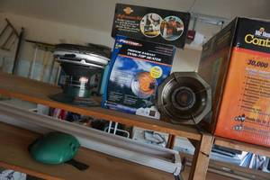 lot 63 image: Large Lot of Propane Heaters