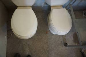 lot 73 image: 2 Ceramic Toilets