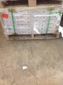 PALLET WITH 24 CASES OF LIFEPROOF Essential Oak 7.1 in. W x 47.6 in. L Luxury Vinyl Plank Flooring (18.73 sq. ft.  case)