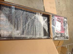 HAMPTON BAY 10 ft. x 10 ft. Holden Outdoor Patio Black Hard Top Galvanized Steel Gazebo (NOT USED)