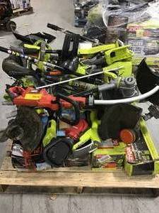 MIXED PALLET OF ASSORTED OUTDOOR LAWNCARE TOOLS