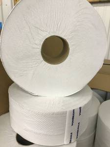 lot 6 image: Pallet of Jumbo Roll Toilet Paper