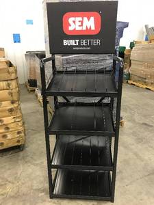 lot 10 image: NEW Display Racks 18 Count