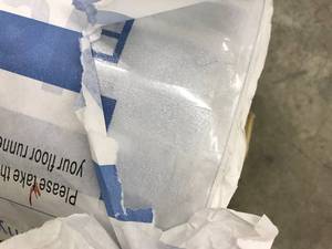 lot 21 image: Clear Carpet Protector Plastic