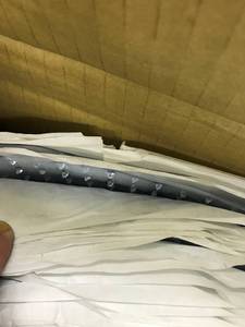 lot 22 image: Clear with spike like grip on bottom Carpet Protector Plastic