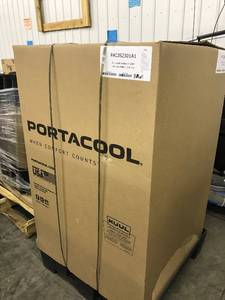 lot 28 image: Portacool Jetstream 230 in the crate