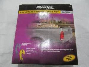 lot 11 image: Master lock adjustable truck cargo net