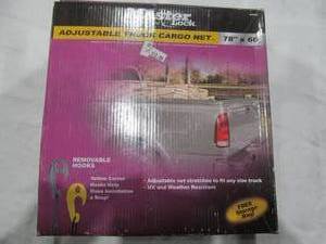 lot 13 image: Master lock adjustable truck cargo net