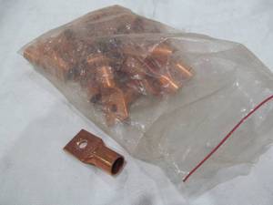lot 60 image: copper wire lead ends