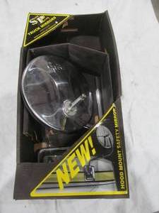 lot 73 image: Sure Plus truck Mirror Hood mount safety mirror