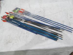 lot 120 image: archery Victory youth arrows