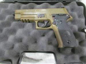 lot 123 image: SIG Sauer p226 .177 cal