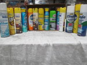 lot 196 image: cleaning supplies