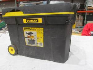 lot 367 image: stanley mobile tool chest