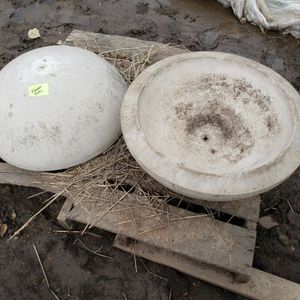 lot 120 image: Concrete Flower Pots