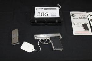 lot 206 image: AMT Industries .45 ACP Backup Double Action Pistol