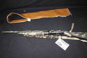 lot 226 image: Mossberg 500 A Camo 12 GA Shotgun