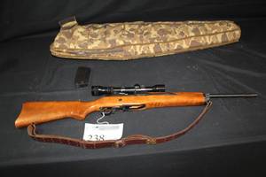 lot 238 image: Ruger Mini-14 Cal .223 Long Gun with Scope