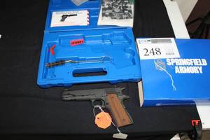 lot 248 image: Springfield Armory SPR Pistol 1911-A1 45ACP