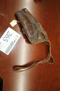 lot 265 image: Leather Gun Holster