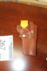 lot 267 image: Leather Gun Holster
