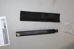 lot 327 image: Metal Expandable Baton with Sheath