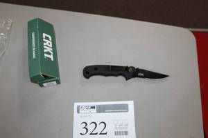 lot 322 image: CRKT Hammond Cruiser Folding Knife