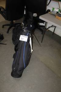 lot 337 image: Golf Clubs with Golf Bag