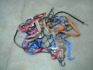 lot 71 image: Bunge Straps and Ratchet Straps